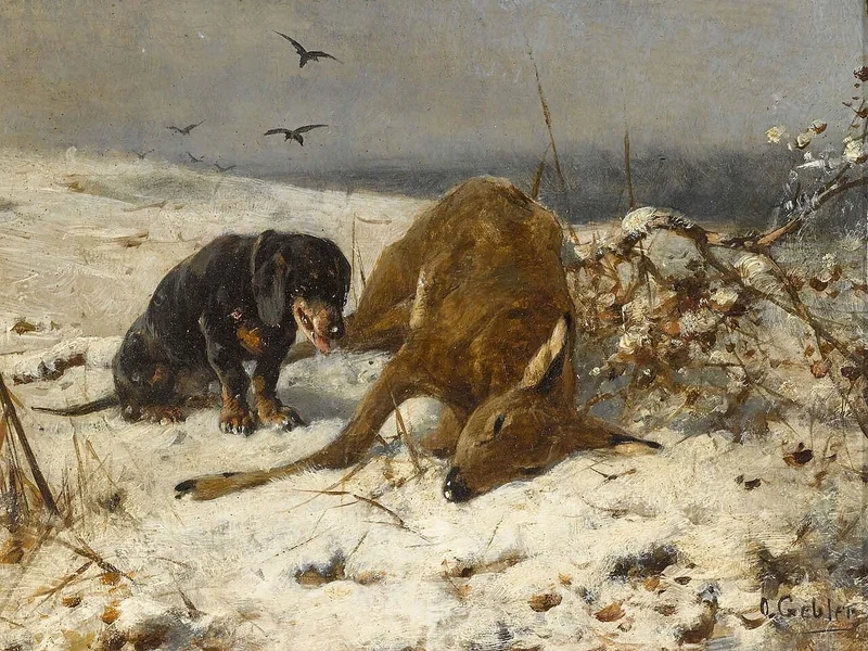 1838-Otto Gebler - Caccia di successo